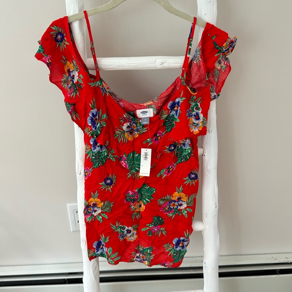 Old Navy off the shoulder shirt